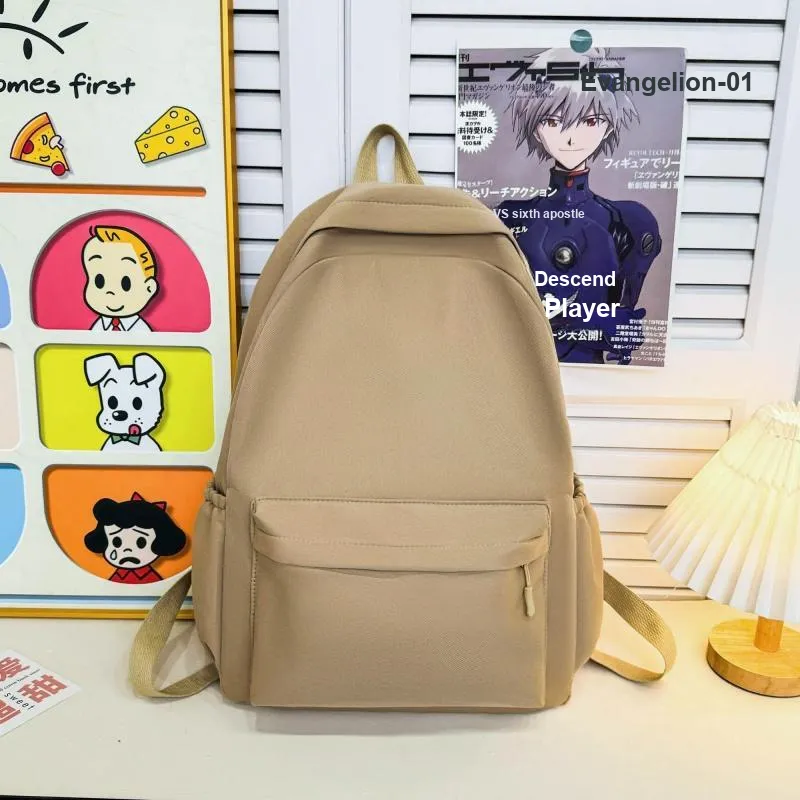 PULEWEI Canvas Backpack Unisex Multicolor-22