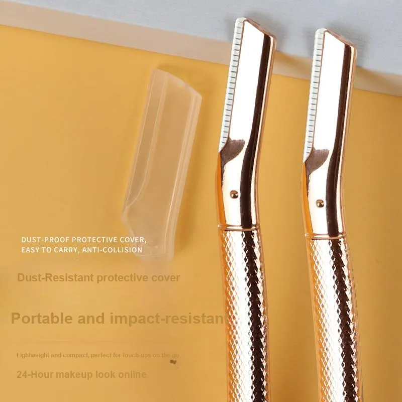 Mulei Manual Safety Protective Portable Eyebrow Razor-3