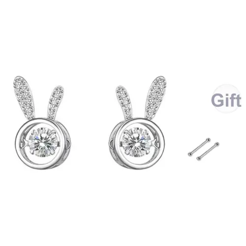 COUCH HEARTS Серебро S925 Серьги-гвоздики Женские