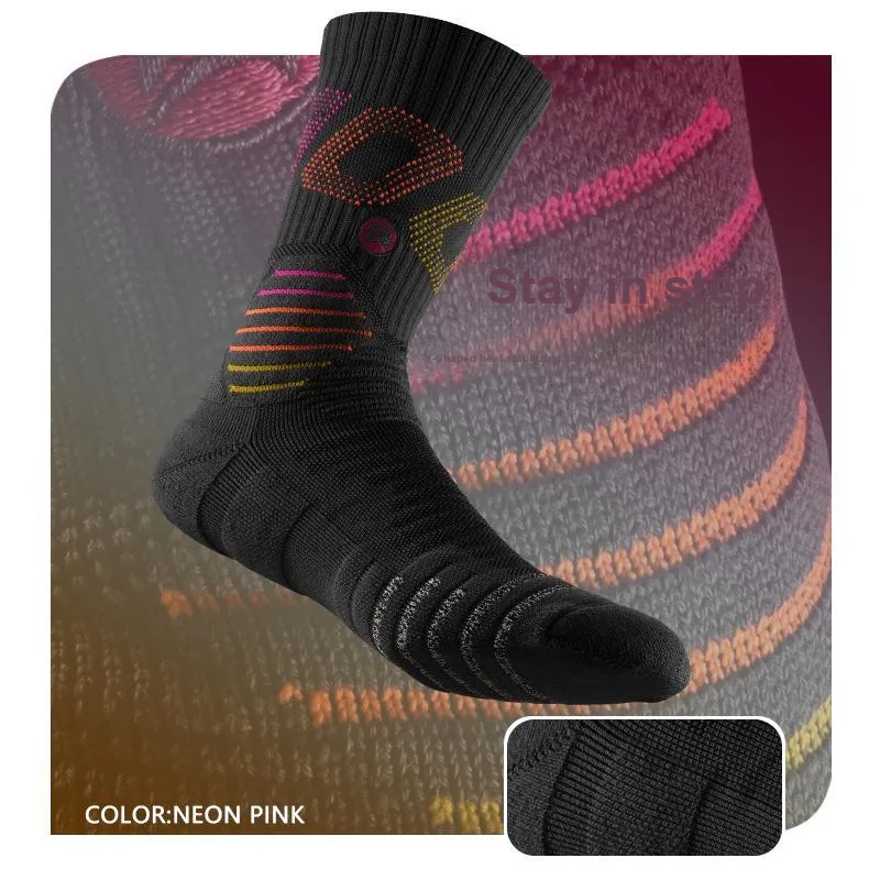 Gentle Welcome Basketball Socks Unisex Combo Set-3