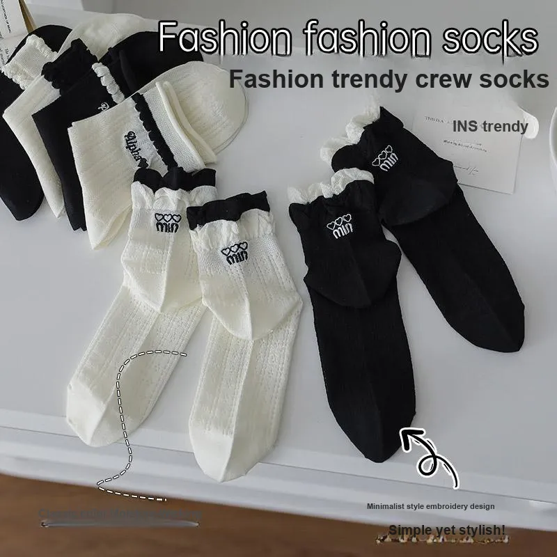 7 SEVFUN Mid Calf Socks Women's-8
