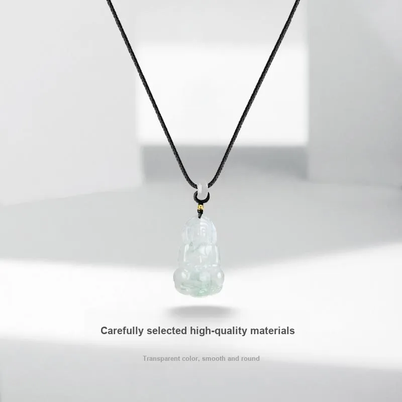 JUICY GRAPE African Emerald Jade Necklaces Unisex-2