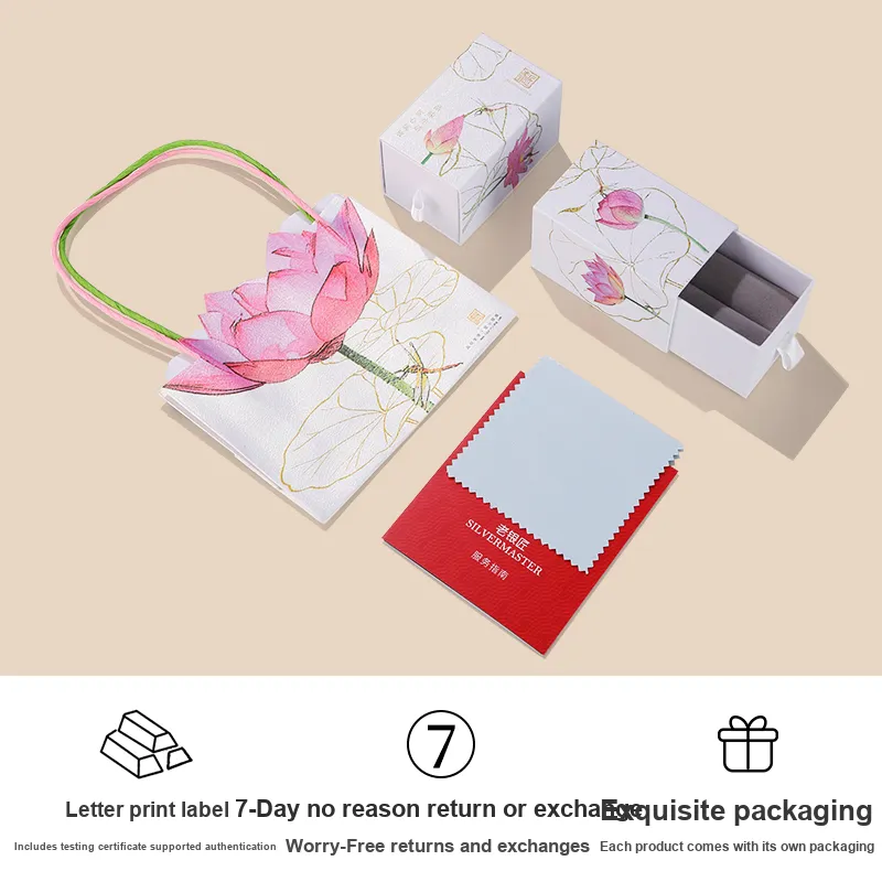 LAOYINJIANG S925 Silver Earrings Women's-4