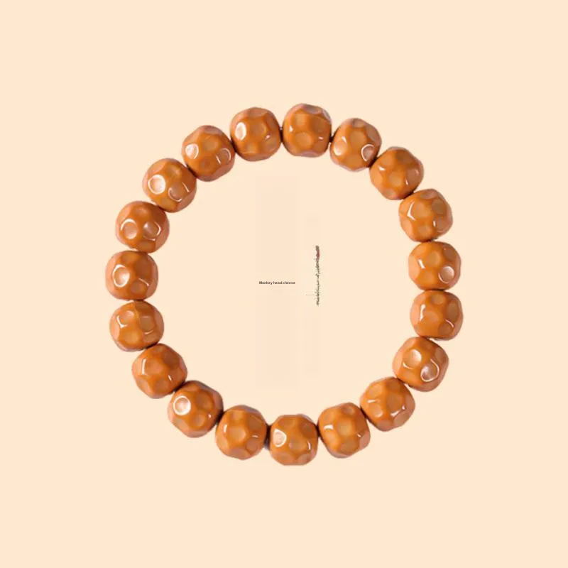 HANCANG Monkey Head Walnut Bracelets Unisex-5