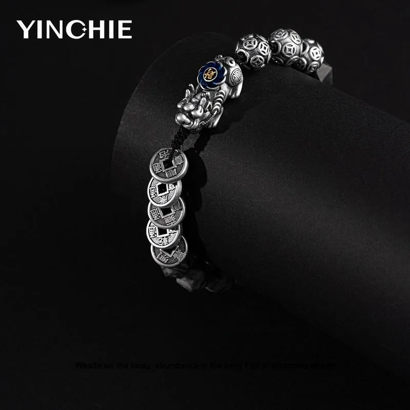 YINCHIE Obsidian Bracelets Men's-2