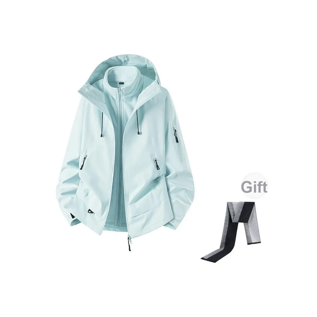 SNOW FLYING Wilderness series Водонепроницаемый Ветрозащитный Устойчивый к истиранию Теплоизоляционный ветровка Унисекс