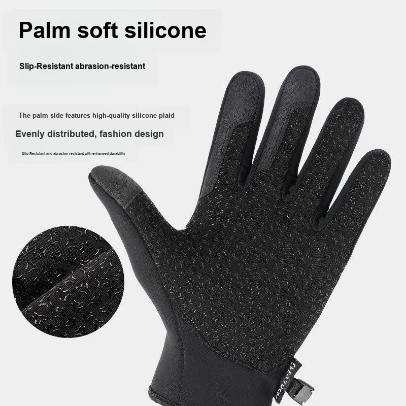 AAJF Carbon Fiber Fabric Gloves Unisex-4