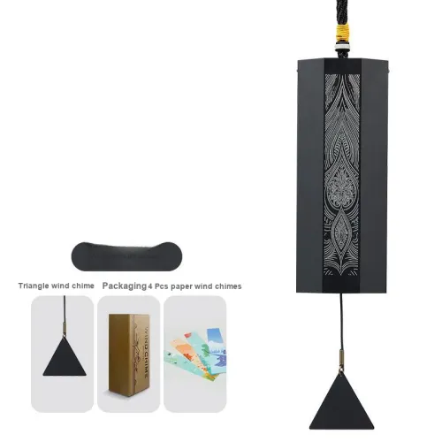 Hluru Octagonal Wind Chime Chord Playing Mini Appearance Orchestral Keyboard Musical Instrument Accessory