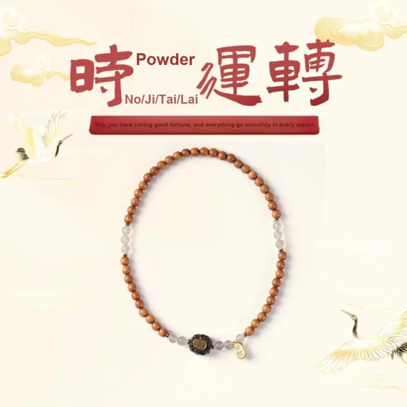 Ryukyu Barbie Sandalwood Bracelets Unisex-1