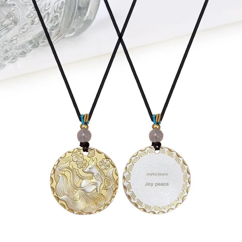 Welcome To The Treasure Alloy Necklaces Unisex-1