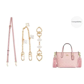 Microfiber Bag Strap Women's Pink