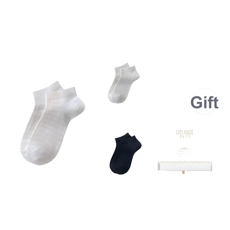 XIA.WA.ZHI.XIU Ankle Socks Women's Box 3 Pack-18