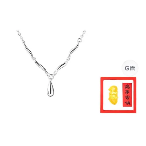 Chongqing Gold Store S925 Silver Necklaces Women's