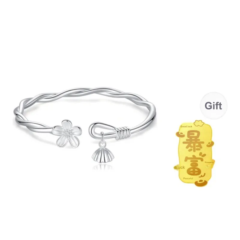 CHAOHONGJI Sterling Silver Sterling Silver Bangle Women's-0