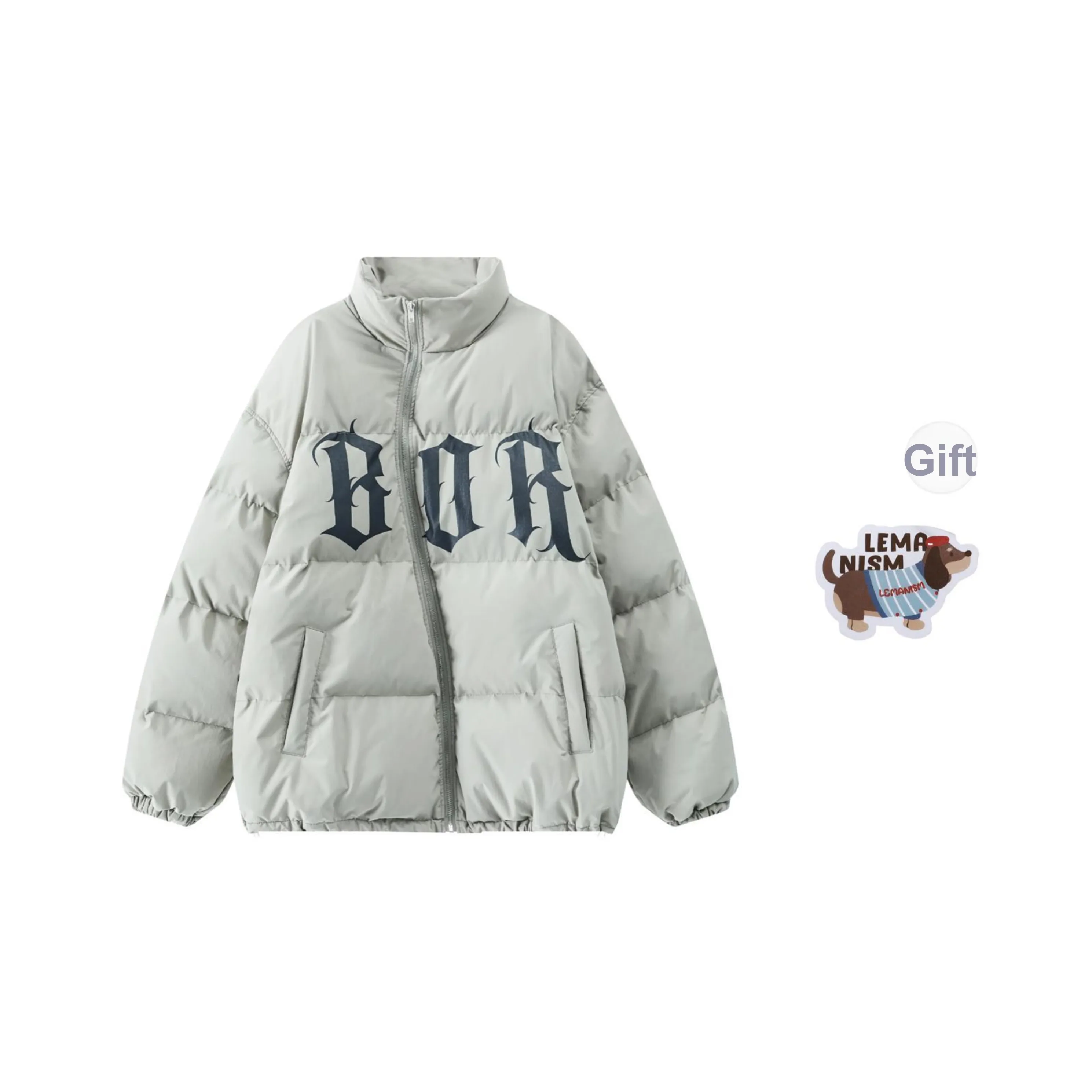 LEMANISM Унисекс Объемные куртки (пуховики)