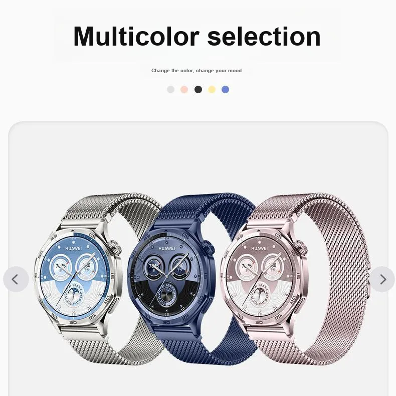 IWabcertoo Huawei Compatibility Watch Band Metal-6