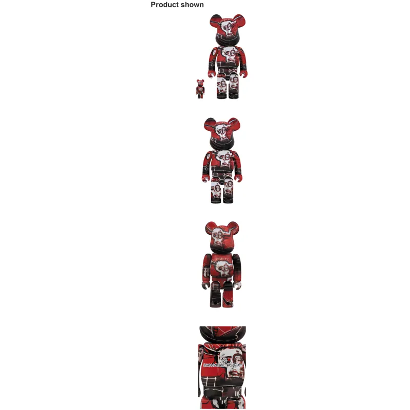 BE@RBRICK Jean Michel Basquiat 5th Generation Trendy Figures-2