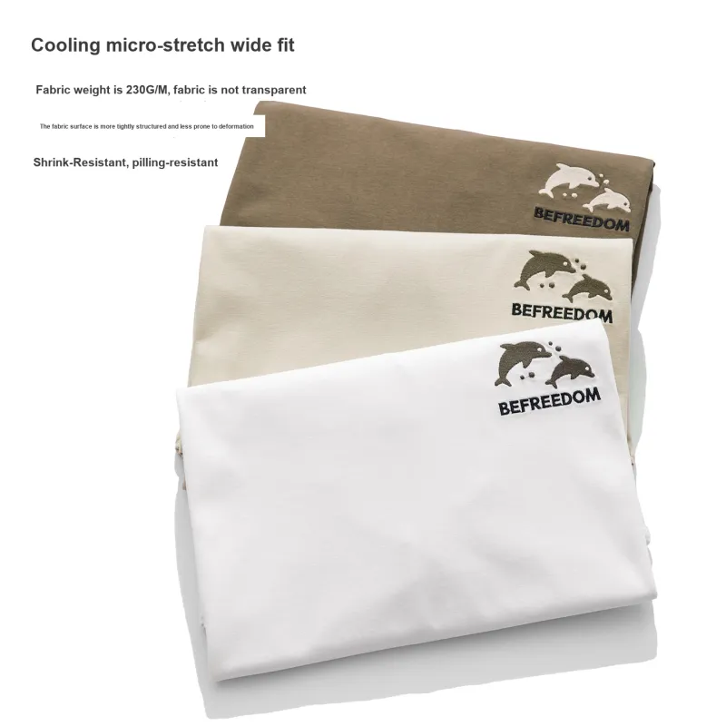 WOOD SOON Heavyweight Trendy Casual Men's Clothing Cooling T Shirts Unisex-13