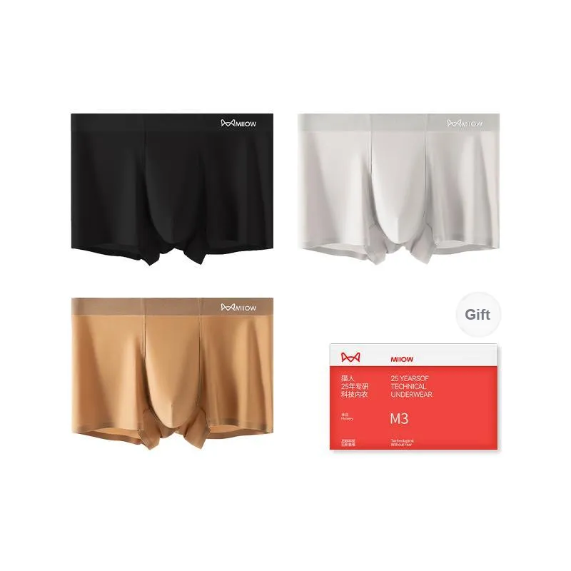 MIIOW Cool One Summer Series Underpants Men's Shopping Bag 3 Pack-9