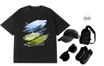Jeep T Shirt Unisex Comes With Set