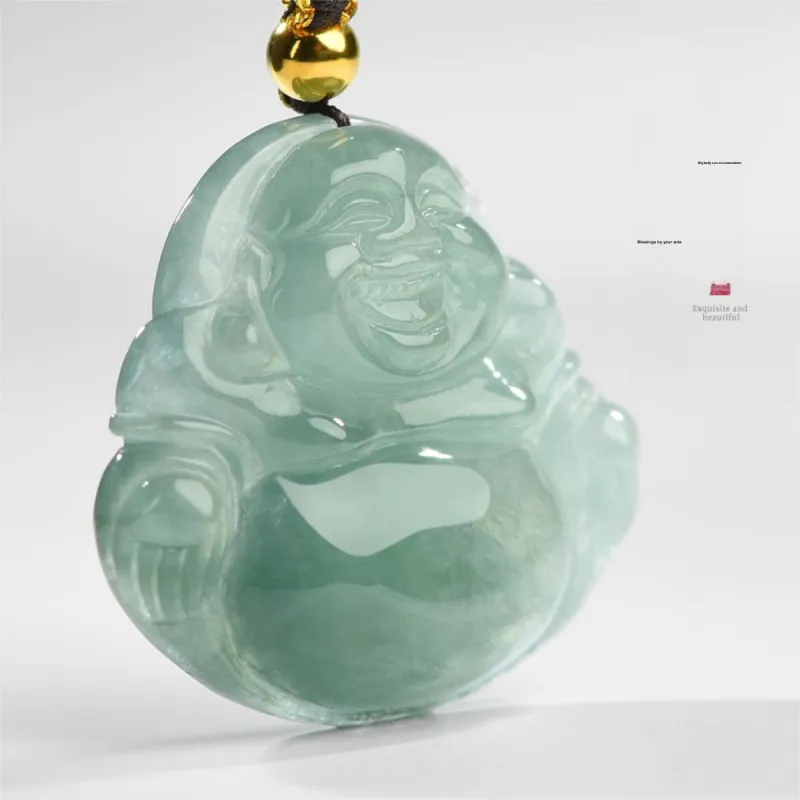 Phoenisess Glutinous Jade Necklaces Women's-34
