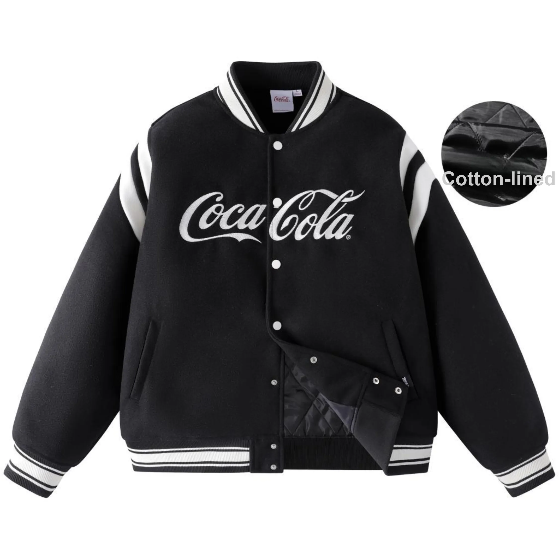 Coca Cola Puffer Jacket Coat Unisex