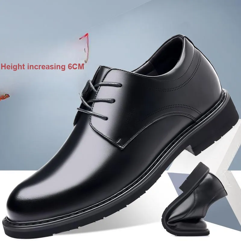 JIETEGONGYANG Dress Shoes Men's Black-4
