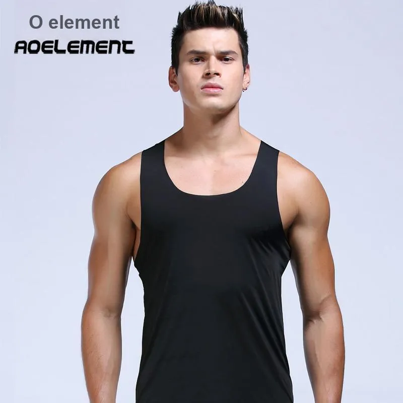 Cotton Gene Men Tank Tops-8