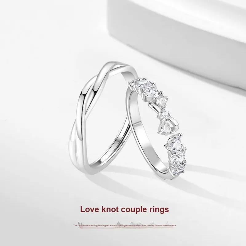 Master Kim Fashion Elegance Minimalist Style Versatile Niche Premium Adjustable Opening Ring Unisex-1
