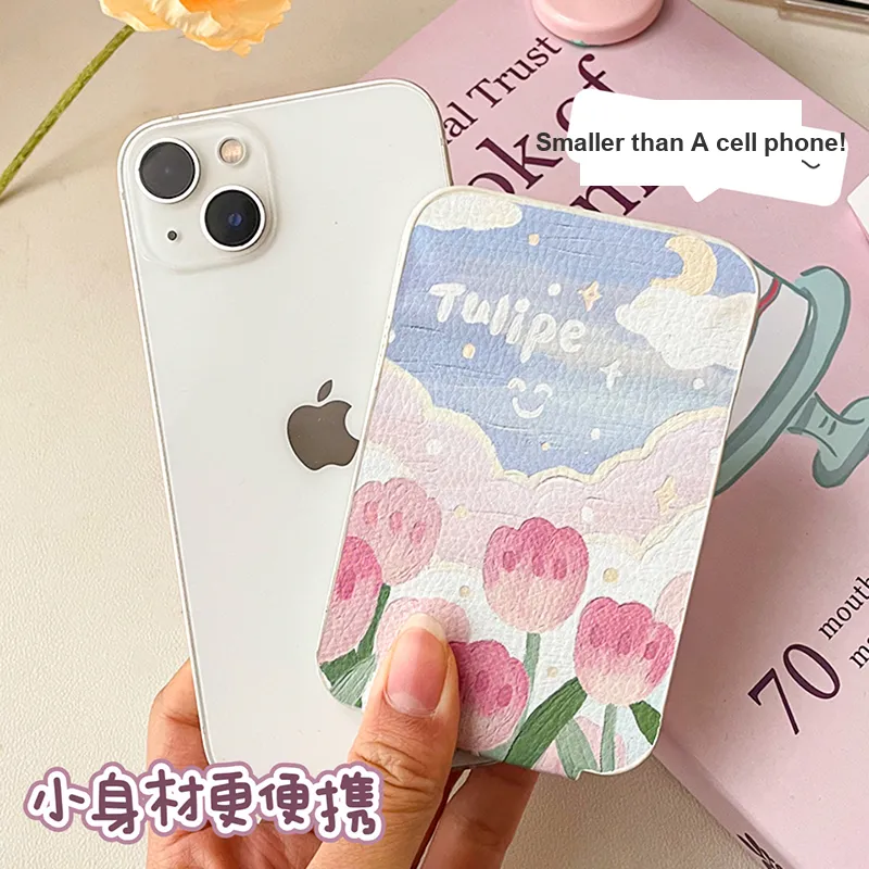 Gentle Welcome Desktop Folding Mirror Stand, Portable And Compact Cute Small Mirror-2