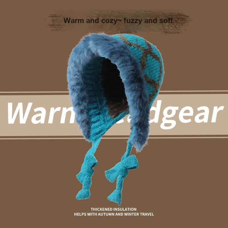 Shizhu Thickened Beanies Women's-5