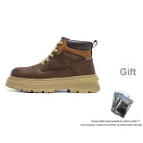 Red Brown (Gift Included) Standard Sports Shoe Size