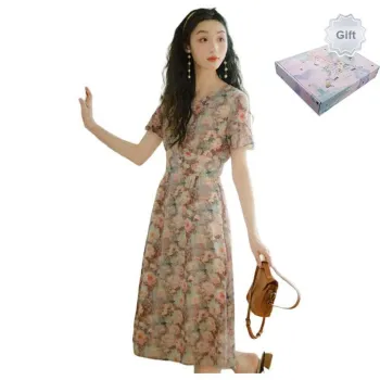 ANNECHEN Short Sleeved Dress Women's