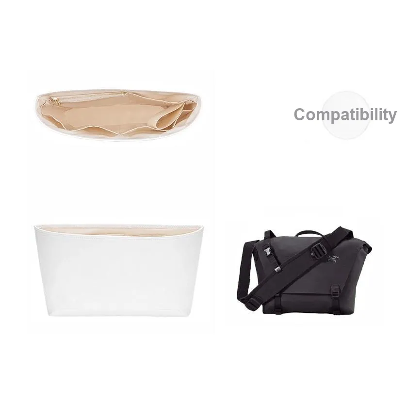 Luxury Care Artisan Workshop Бумага DuPont Сумка Вкладыш Женская Белая