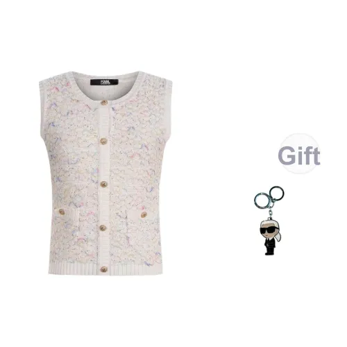 KARL LAGERFELD SS25 Майка Женская Белая