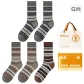 Gray Blue 2+Gray Coffee 2+Brown (5 Pack)