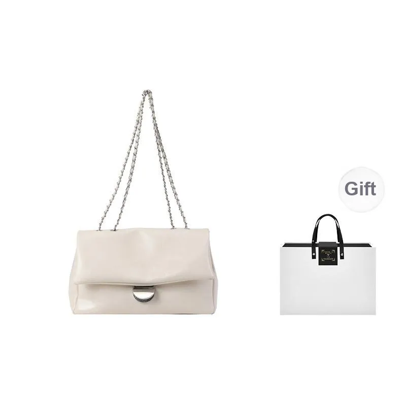 MUYKUY PU Waxed Leather Handbag, Shoulder Bag, Crossbody Bag Women's-7
