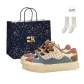 Brown Bean (Shopping Bag-Comes with Socks)