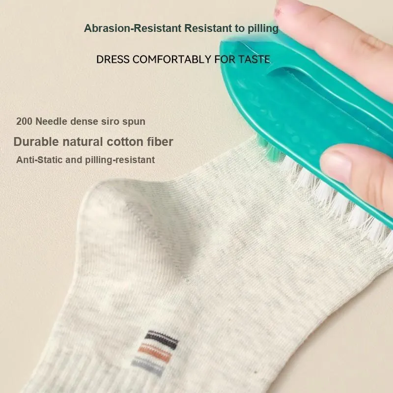MIIOW Mid Calf Socks Men's 5 Pack-10