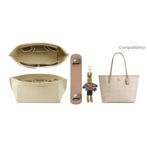 Lan Bao Fan Вкладыш из фетра сумка женская бежевая