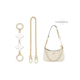 White Four-Leaf Clover+Decorative Chain 40cm