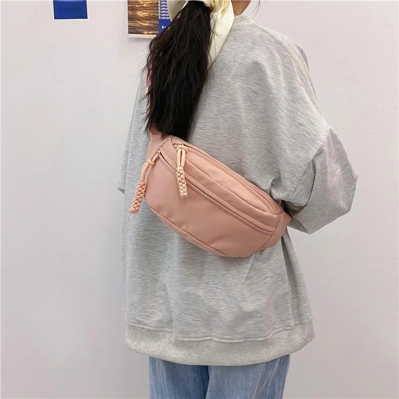 LEXI Nylon Sling Bag Regular Unisex Multicolor-15