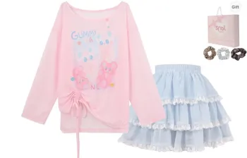 SNBL Two Piece Skirt Sets Women's