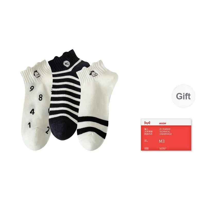 MIIOW Trend Party Series Ankle Socks Women's Shopping Bag Combo Set-15