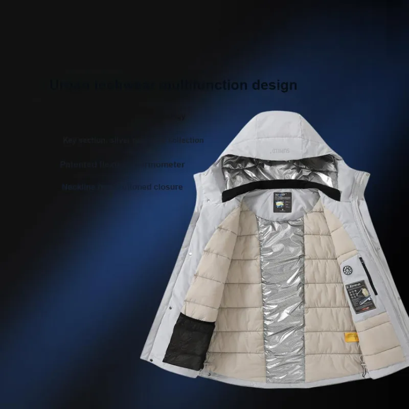 SUPIELD Air condensed Fleece Series Parka Coats Unisex-6