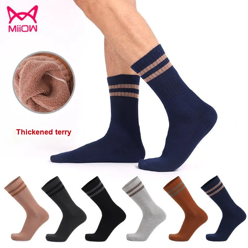 MIIOW Knee High Socks Men's Box 5 Pack-2