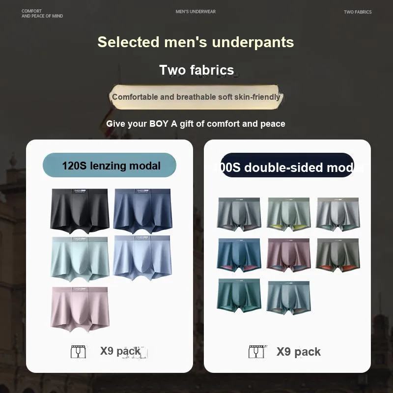 Cheekkiss Underwear Gift Box Men's Pack Of 9-5