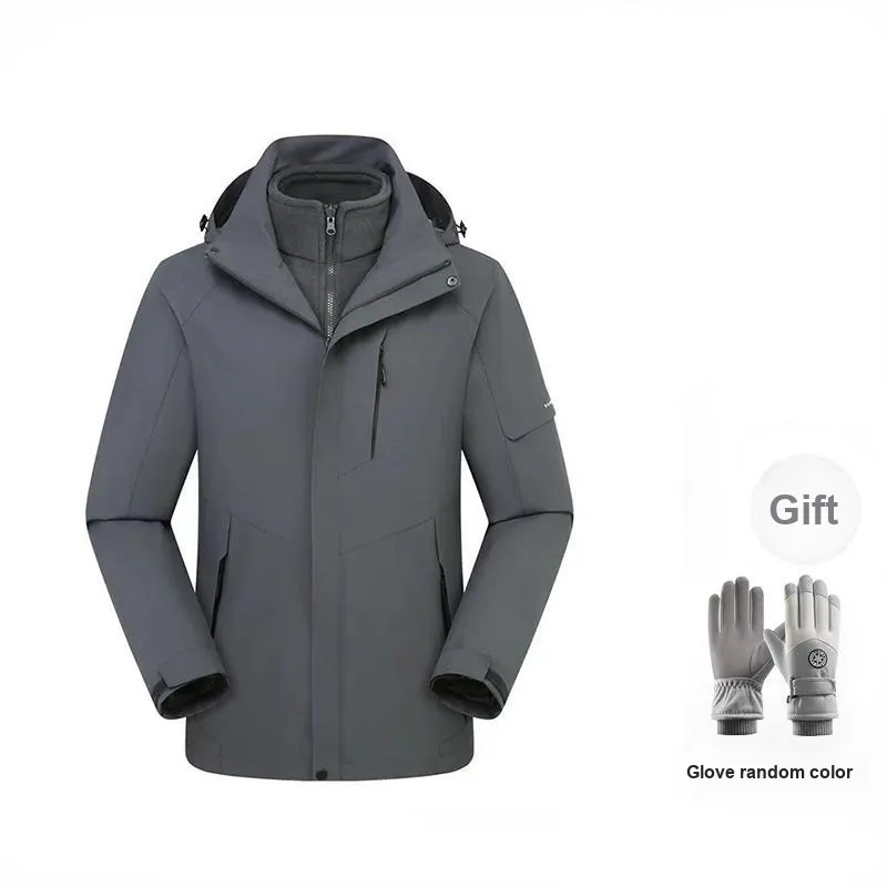 BKCXZICE Windproof And Waterproof Jackets & Coats Unisex-1