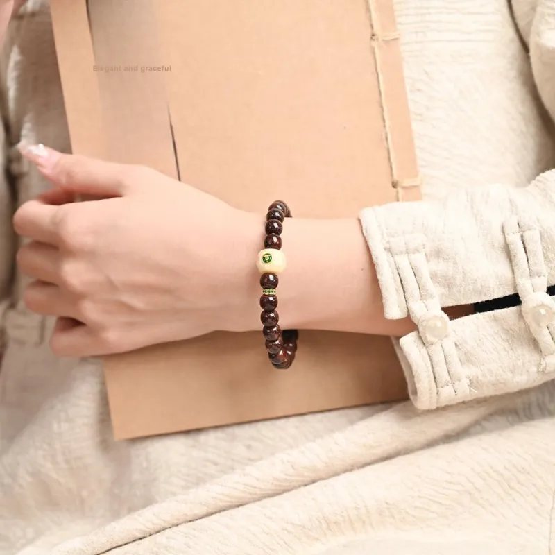 Tianzong Star Moon Bodhi Seeds Bracelets Unisex-5