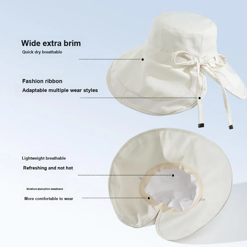NANJIREN Polyester Sun Protection Hats Women's-1